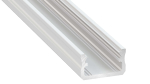 Lumines profile type A lacquered white, 1 m